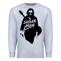 Heather Grey sugar music guitar Premium Sweatshirt - artisFamous