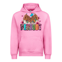 Fuchsia Pink Periodt afro woman nail art Urban Hoodie - RanaPortraitStore