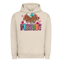 Pigment French Oak Periodt afro woman nail art Urban Hoodie - RanaPortraitStore