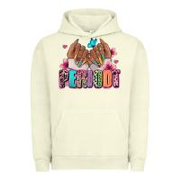 Pigment Pistachio Periodt afro woman nail art Urban Hoodie - RanaPortraitStore