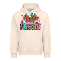 Sandshell Periodt afro woman nail art Urban Hoodie - RanaPortraitStore