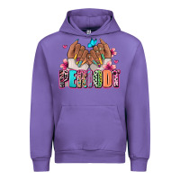 Tulip Periodt afro woman nail art Urban Hoodie - RanaPortraitStore