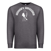 Charcoal Heather DASHBOARD CONFESSIONAL Premium Sweatshirt - artisFamous