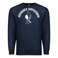 Navy DASHBOARD CONFESSIONAL Premium Sweatshirt - artisFamous