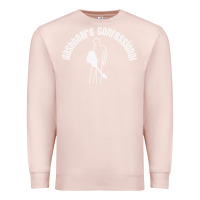 Pale Pink DASHBOARD CONFESSIONAL Premium Sweatshirt - artisFamous