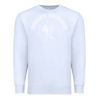 White DASHBOARD CONFESSIONAL Premium Sweatshirt - artisFamous