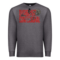 Charcoal Heather DASHBOARD CONFESSIONAL Premium Sweatshirt - artisFamous