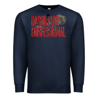 Navy DASHBOARD CONFESSIONAL Premium Sweatshirt - artisFamous