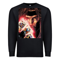 Black gambit Premium Sweatshirt - artisFamous