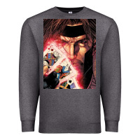 Charcoal Heather gambit Premium Sweatshirt - artisFamous