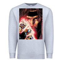 Heather Grey gambit Premium Sweatshirt - artisFamous