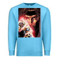 Ocean Blue gambit Premium Sweatshirt - artisFamous