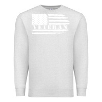 Oatmeal Heather american veteran, patriotic american tee, army style sweatshirt Premium Sweatshirt - artisFamous