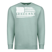 Seafoam american veteran, patriotic american tee, army style sweatshirt Premium Sweatshirt - artisFamous