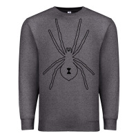 Charcoal Heather black widow Premium Sweatshirt - artisFamous