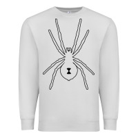 Dove Grey black widow Premium Sweatshirt - artisFamous