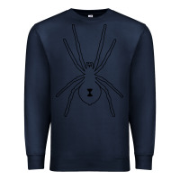 Navy black widow Premium Sweatshirt - artisFamous