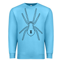 Ocean Blue black widow Premium Sweatshirt - artisFamous
