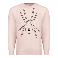 Pale Pink black widow Premium Sweatshirt - artisFamous