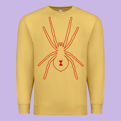 Black Widow Premium Sweatshirt Designed By Artisfamous