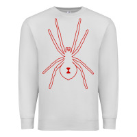 Dove Grey black widow Premium Sweatshirt - artisFamous