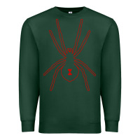 Sports Green black widow Premium Sweatshirt - artisFamous