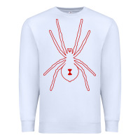 White black widow Premium Sweatshirt - artisFamous