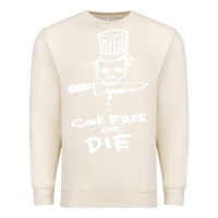 Sandshell bourdain cook free or die Premium Sweatshirt - artisFamous