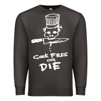 Smoke bourdain cook free or die Premium Sweatshirt - artisFamous
