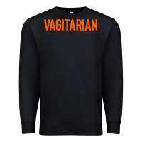 Black vagitarian Premium Sweatshirt - artisFamous