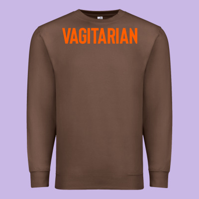 Vagitarian Premium Sweatshirt Designed By Artisfamous