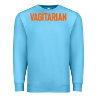 Ocean Blue vagitarian Premium Sweatshirt - artisFamous
