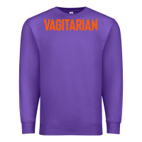 Purple vagitarian Premium Sweatshirt - artisFamous