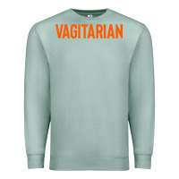 Seafoam vagitarian Premium Sweatshirt - artisFamous