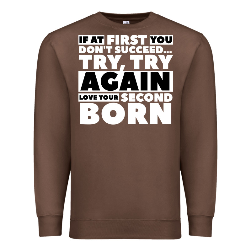 Second Born Gifts Premium Sweatshirt by artisFamous | Teevron
