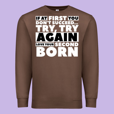 Second Born Gifts Premium Sweatshirt Designed By Artisfamous