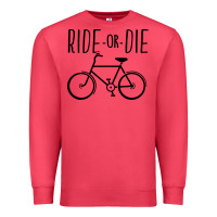 Cardinal ride or die bicycle Premium Sweatshirt - artisFamous