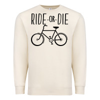 Ride Or Die Bicycle Premium Sweatshirt | Teevron
