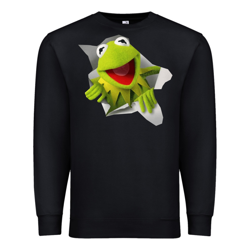 Kermit The Frog Premium Sweatshirt by artisFamous | Teevron