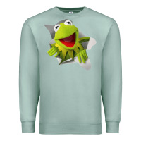 Seafoam kermit the frog Premium Sweatshirt - artisFamous
