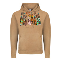 Vintage Camel fur mama Vintage Hoodie - CowhideDigitalArt
