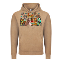 Vintage Coffee fur mama Vintage Hoodie - CowhideDigitalArt
