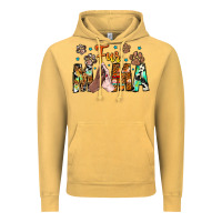 Vintage Mustard fur mama Vintage Hoodie - CowhideDigitalArt