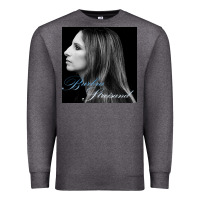 Charcoal Heather Barbra Streisand design Premium Sweatshirt - artisFamous