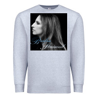 Heather Grey Barbra Streisand design Premium Sweatshirt - artisFamous