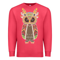 Cardinal Native OWL Premium Sweatshirt - artisFamous