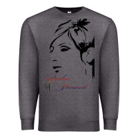 Charcoal Heather Design barbra streisand Premium Sweatshirt - artisFamous