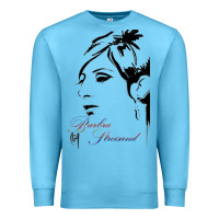 Ocean Blue Design barbra streisand Premium Sweatshirt - artisFamous