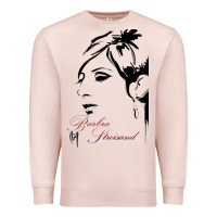 Pale Pink Design barbra streisand Premium Sweatshirt - artisFamous