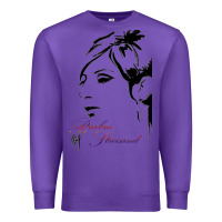 Purple Design barbra streisand Premium Sweatshirt - artisFamous